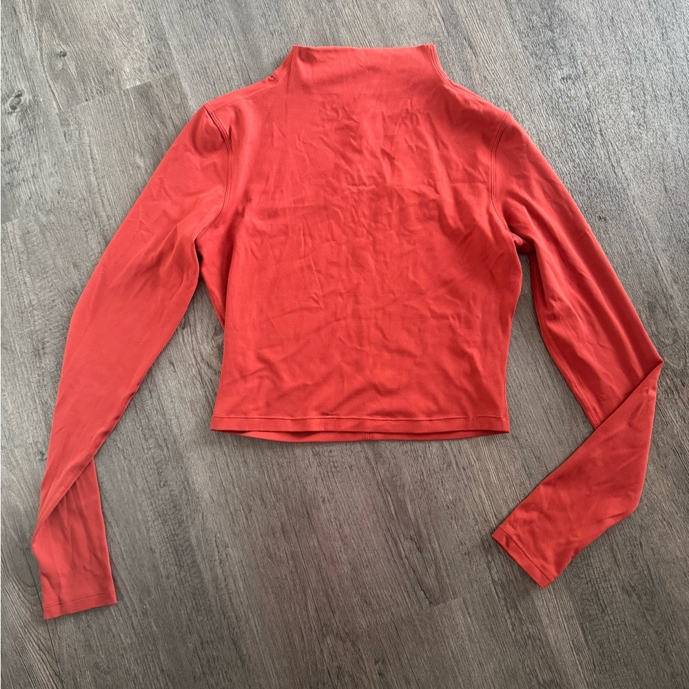 Lululemon All Aligned Mock Neck Long Sleeve